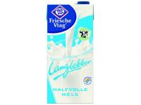 Campina Friesche Vlag Houdbare melk halfvol (doos 12 x 1000 milliliter)