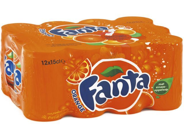 Frisdrank Fanta orange/pk24x15cl