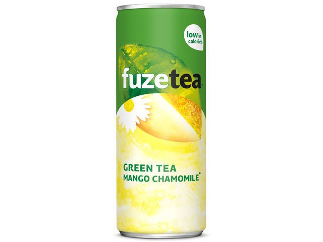 Frisdrank Fuze tea mango 0,25L blk/pk 24