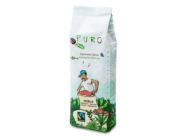Koffie Puro fairtrade snelfiltermal/250g