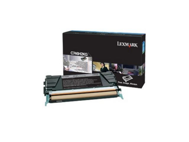 Lexmark Corporate Toner Single Pack, zwart