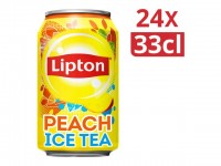 Frisdrank Ice tea perzik 0,33L blik/pk24