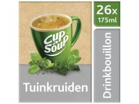Unox Cup-a-Soup Tuinkruiden, Drinkbouillon, 175 ml (pak 26 stuks)