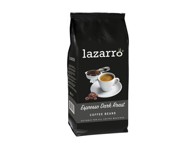 Koffiebonen Lazarro Dark Roast 1000gr