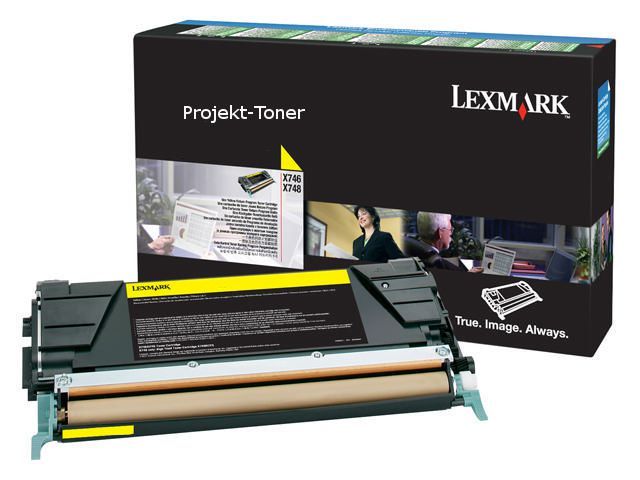 Lexmark Lexmark - geel - origineel - tonercartridge - Lexmark Corporate