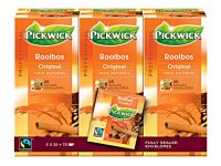 Pickwick Professional Rooibos Original, Theezakjes, Cafeïnevrij, 38 g (pak 75 stuks)