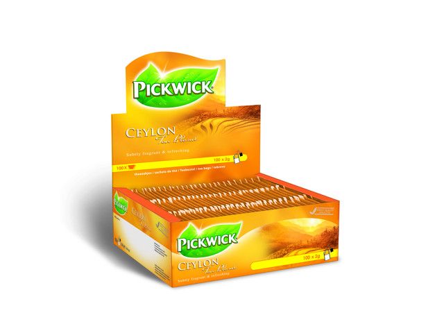 Pickwick Zwarte thee grootverpakking Ceylon (pak 100 stuks)